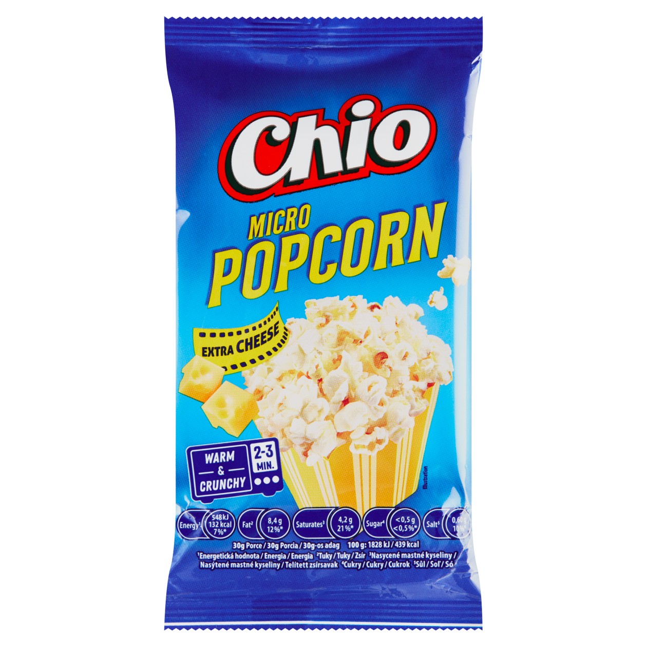 Chio Micro Popcorn Se Sýrovou Příchutí 80g