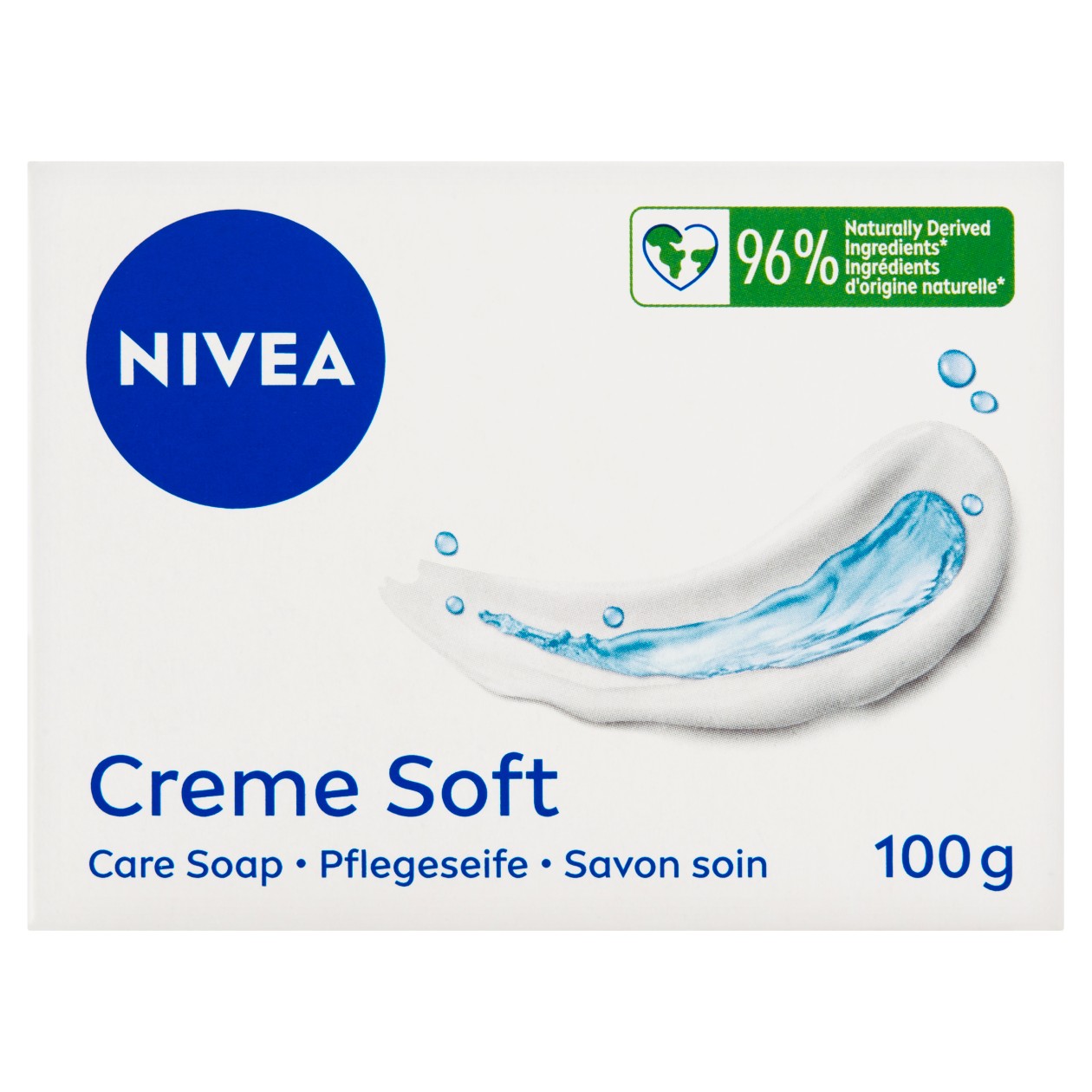 Nivea Creme Soft Pečující Krémové Mýdlo 100g