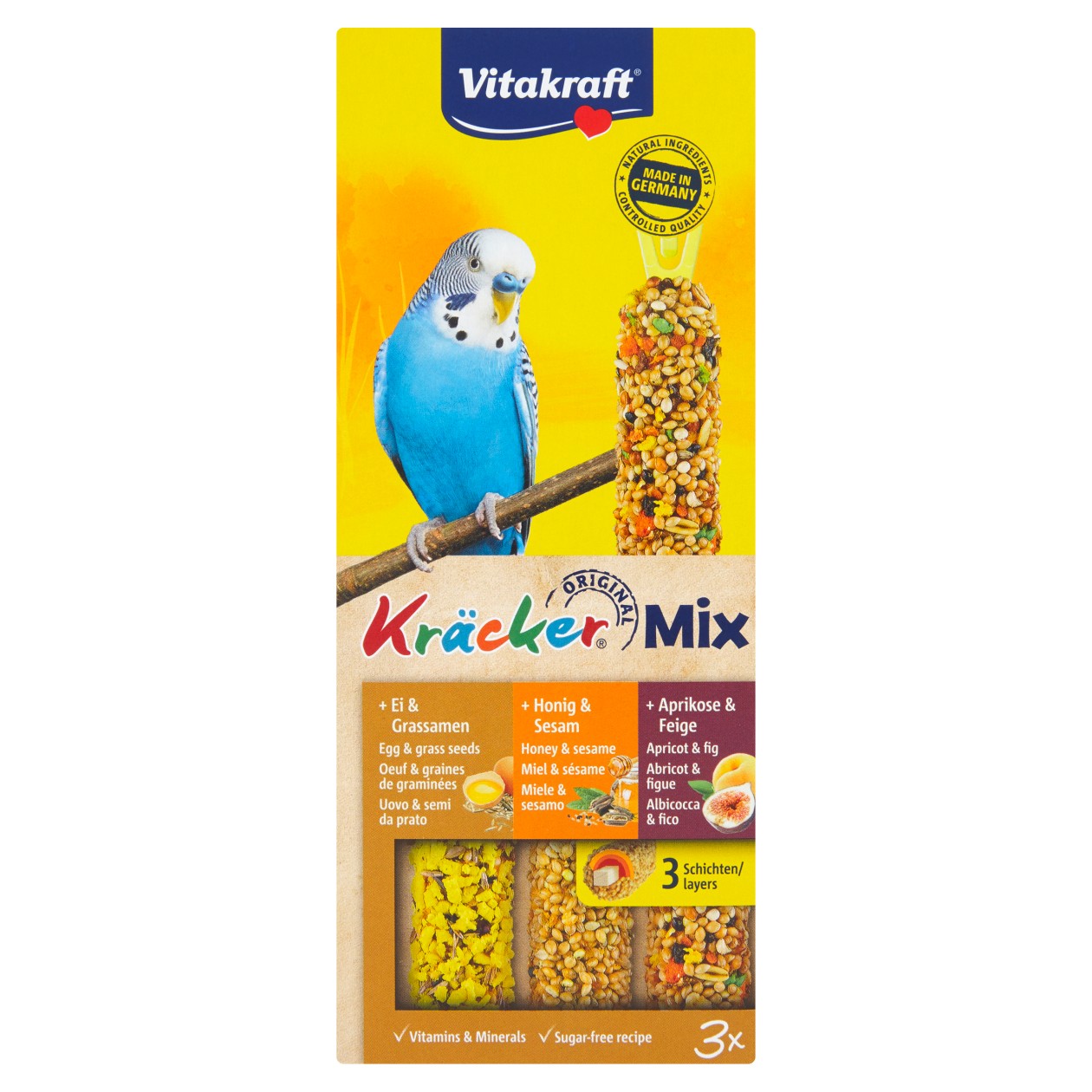 Vitakraft Kräcker Mix 3 Ks 80g
