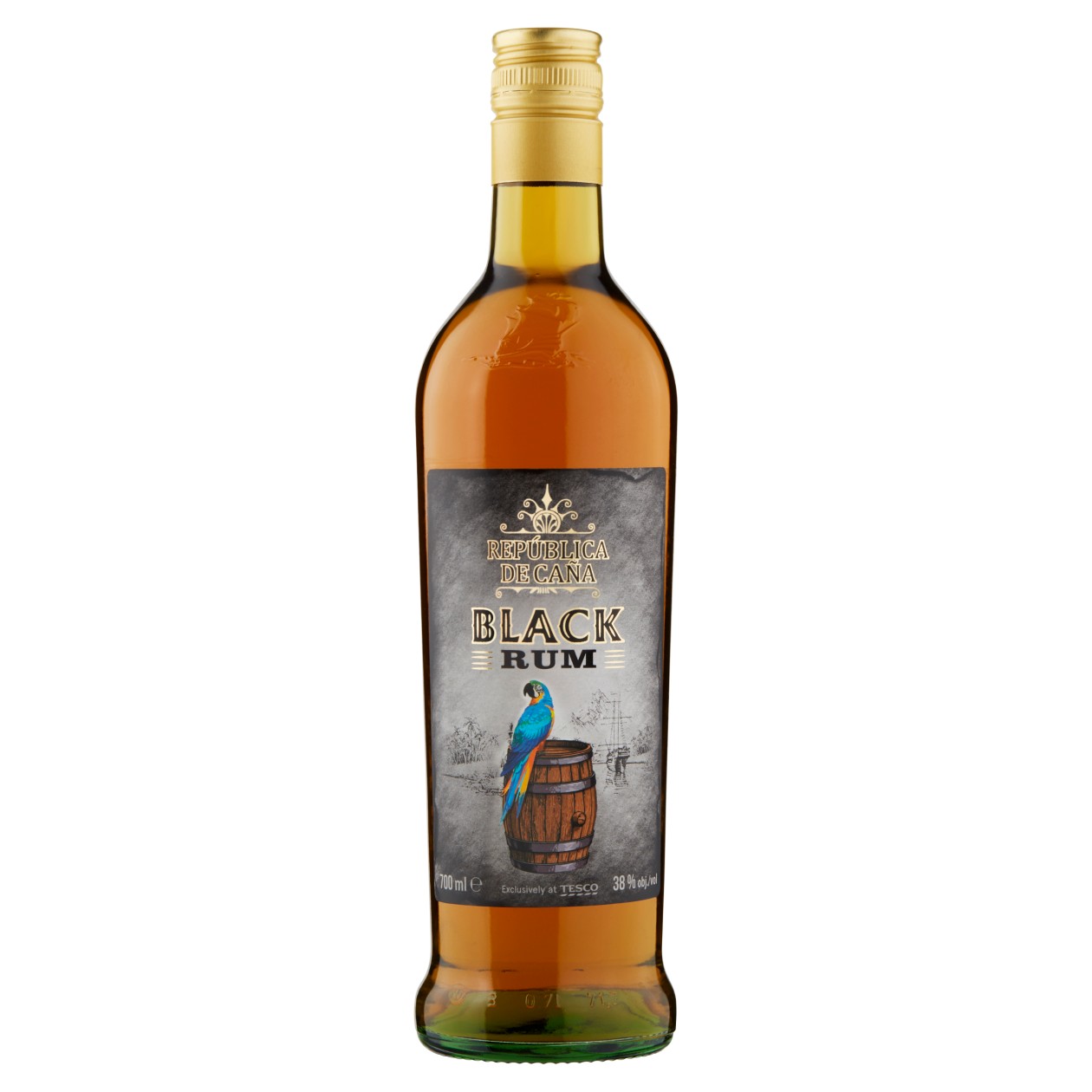 República De Caña Black Rum 700Ml