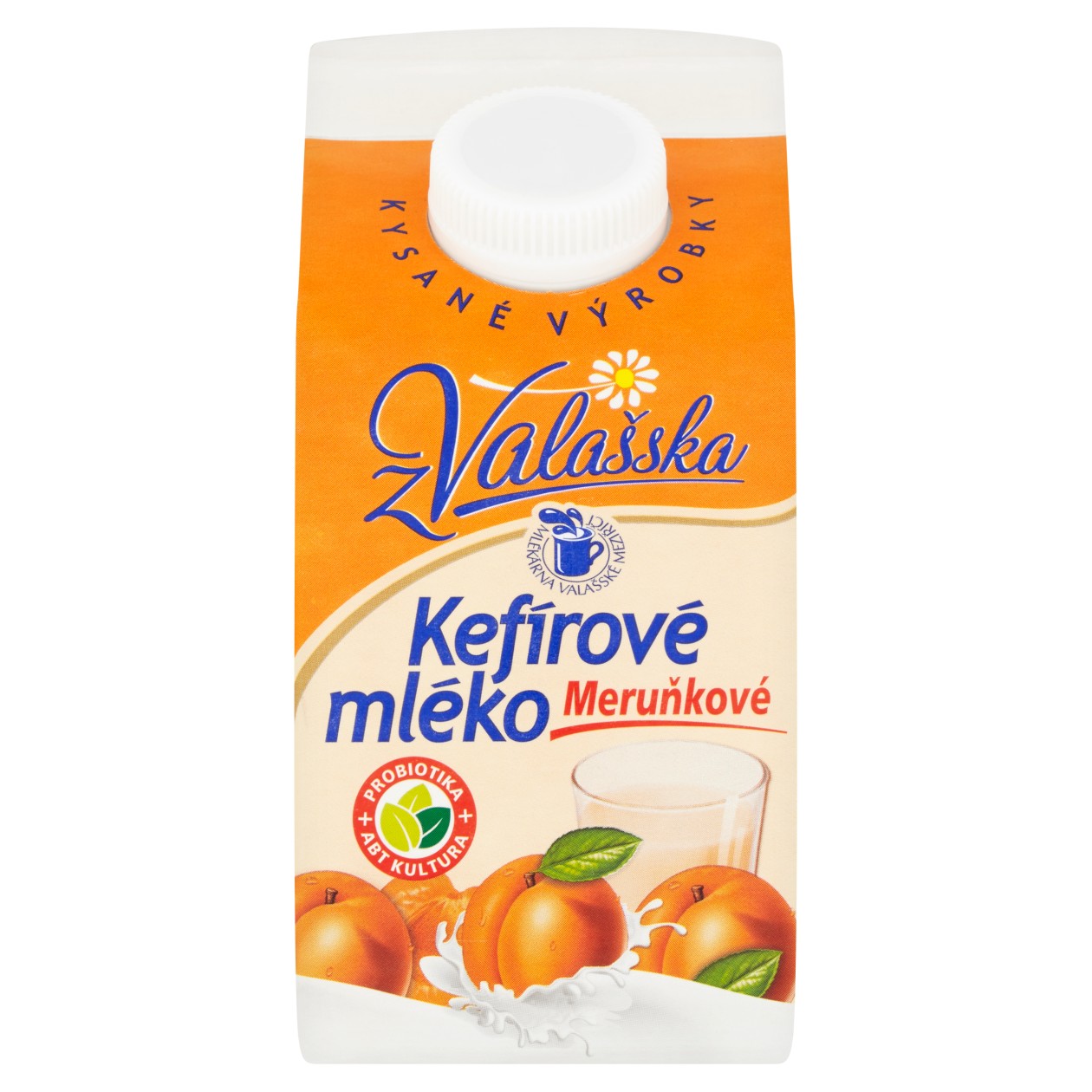 Mlékárna Valašské Meziříčí Apricot Kefir Milk 450g