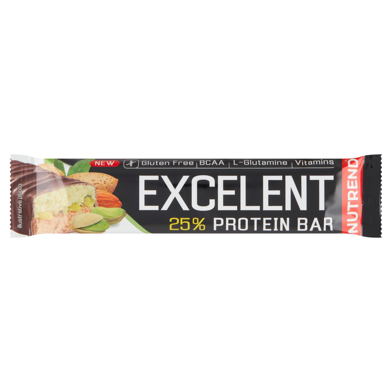 Nutrend Excelent Protein Bar Double Příchuť Mandle+Pistácie S Pistáciemi 85g