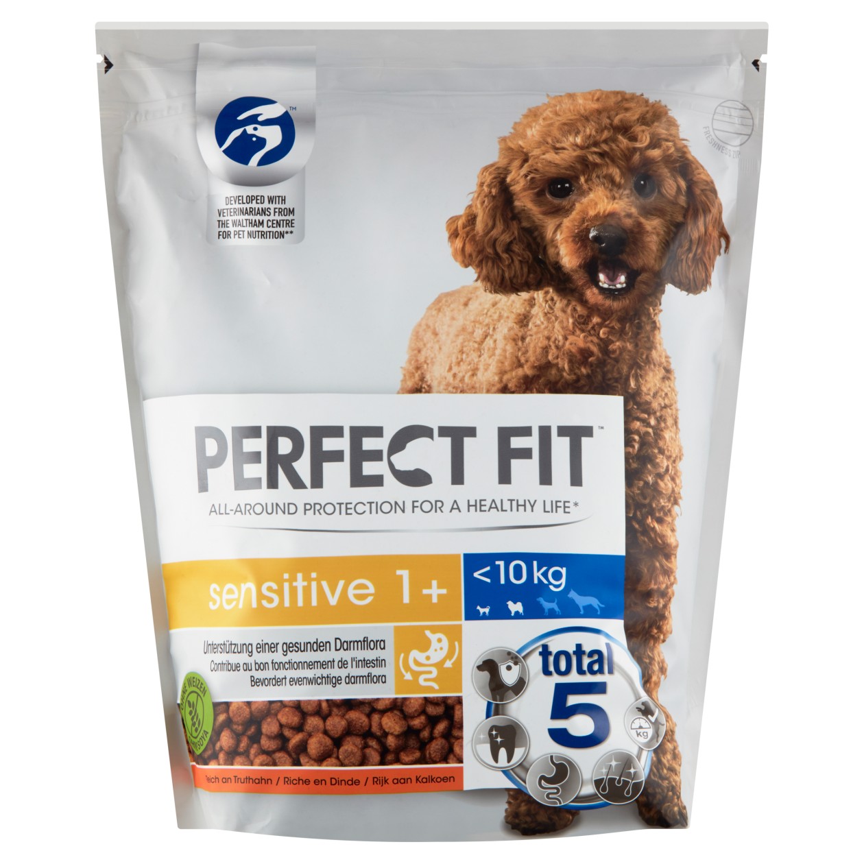 Perfect Fit Sensitive 1+ <10 Kg Bohaté Na Krůtí 1,4Kg