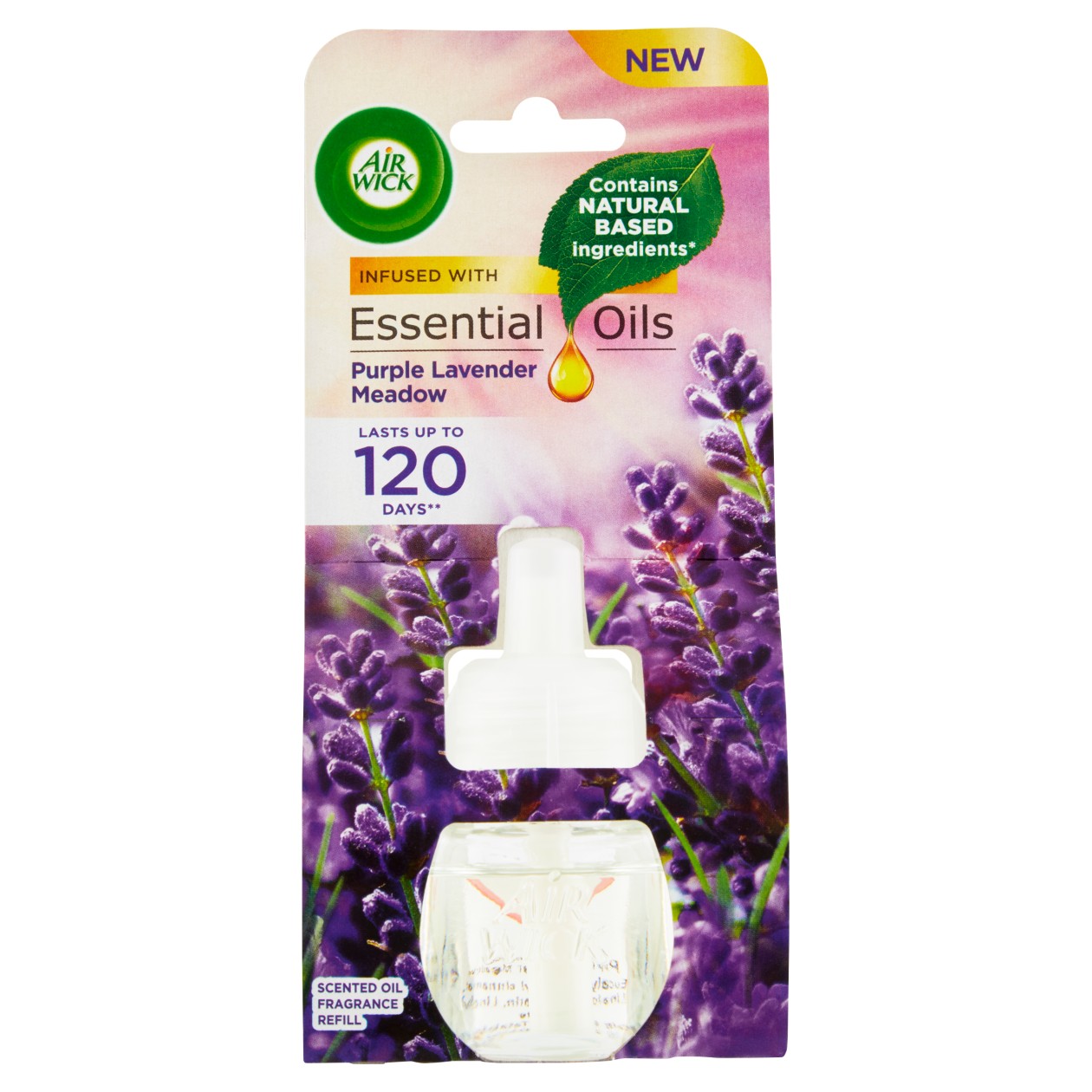 Air Wick Essential Oils Tekutá Náplň Do Elektrického Přístroje Levandule 19Ml