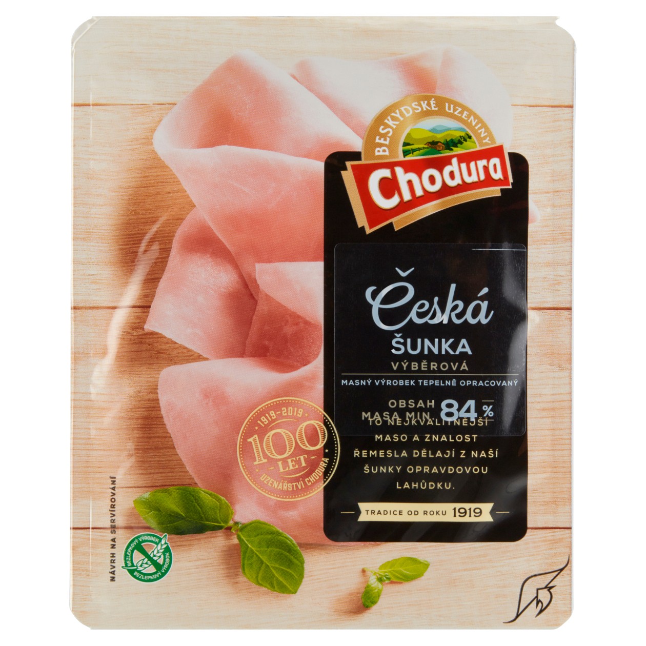 Chodura Česká Šunka Výběrová 100g