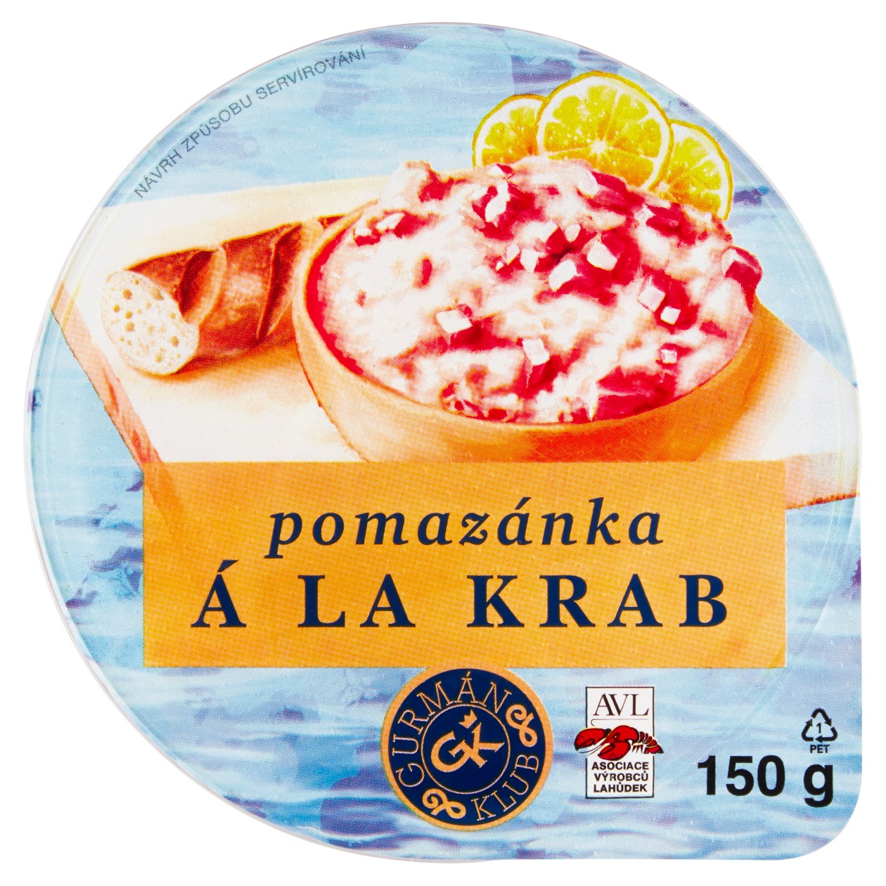 Gurmán Klub Pomazánka Á La Krab S Jogurtem 150g