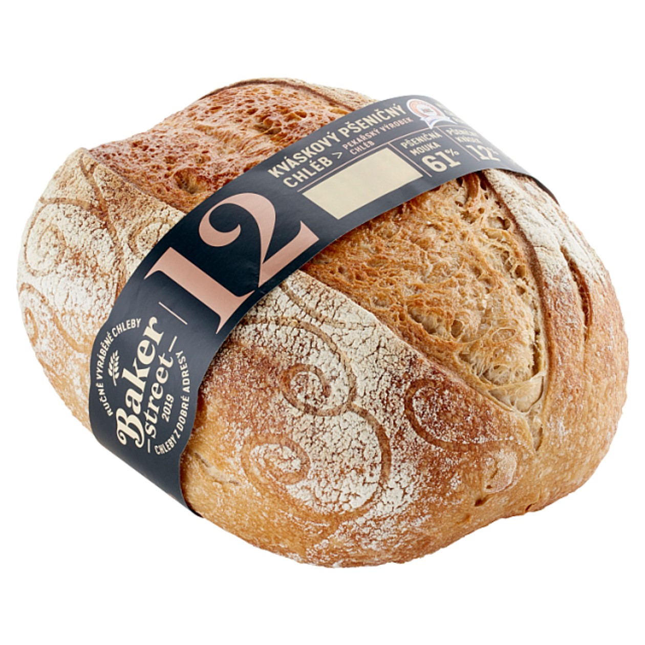 Baker Street Kváskový Pšeničný Chléb 12 750g