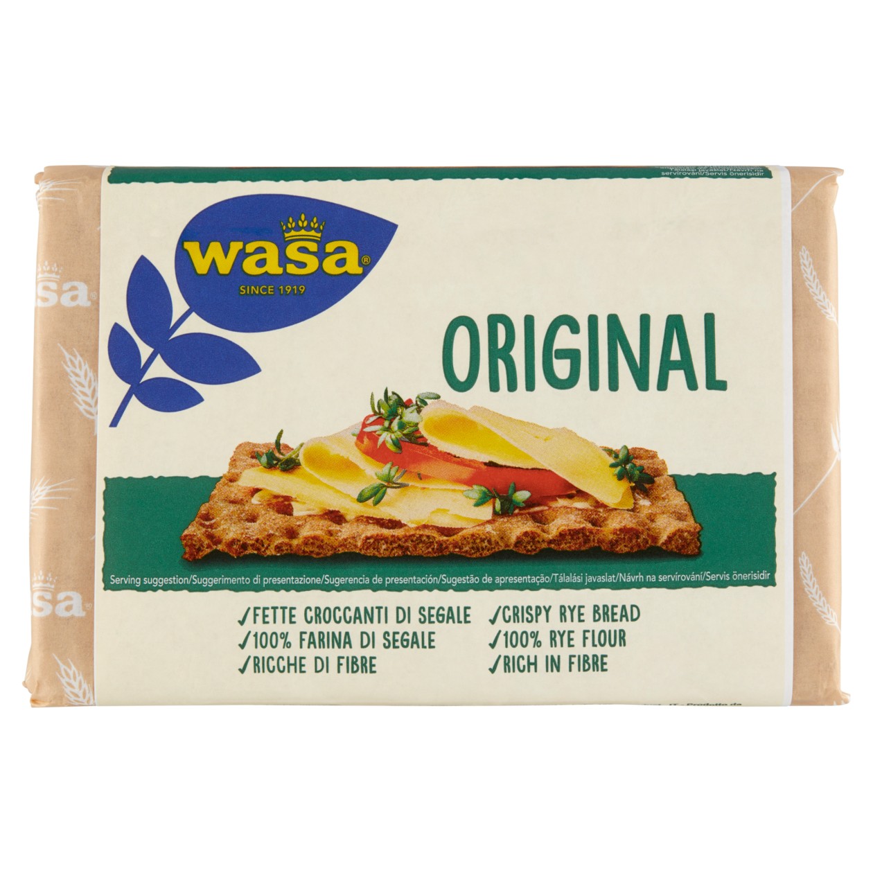 Wasa Original Knäckebrot Z Žitné Mouky 275g