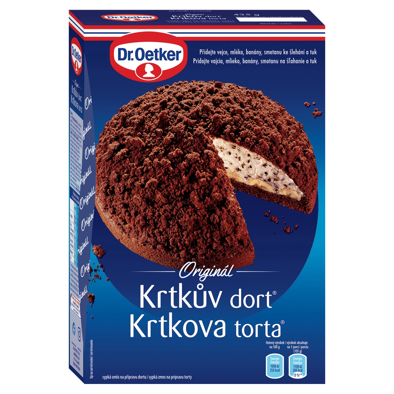 Dr. Oetker Krtkův Dort Originál 435g