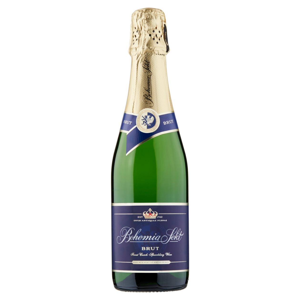 Bohemia Sekt Brut Jakostní Šumivé Víno Bílé 0,375L