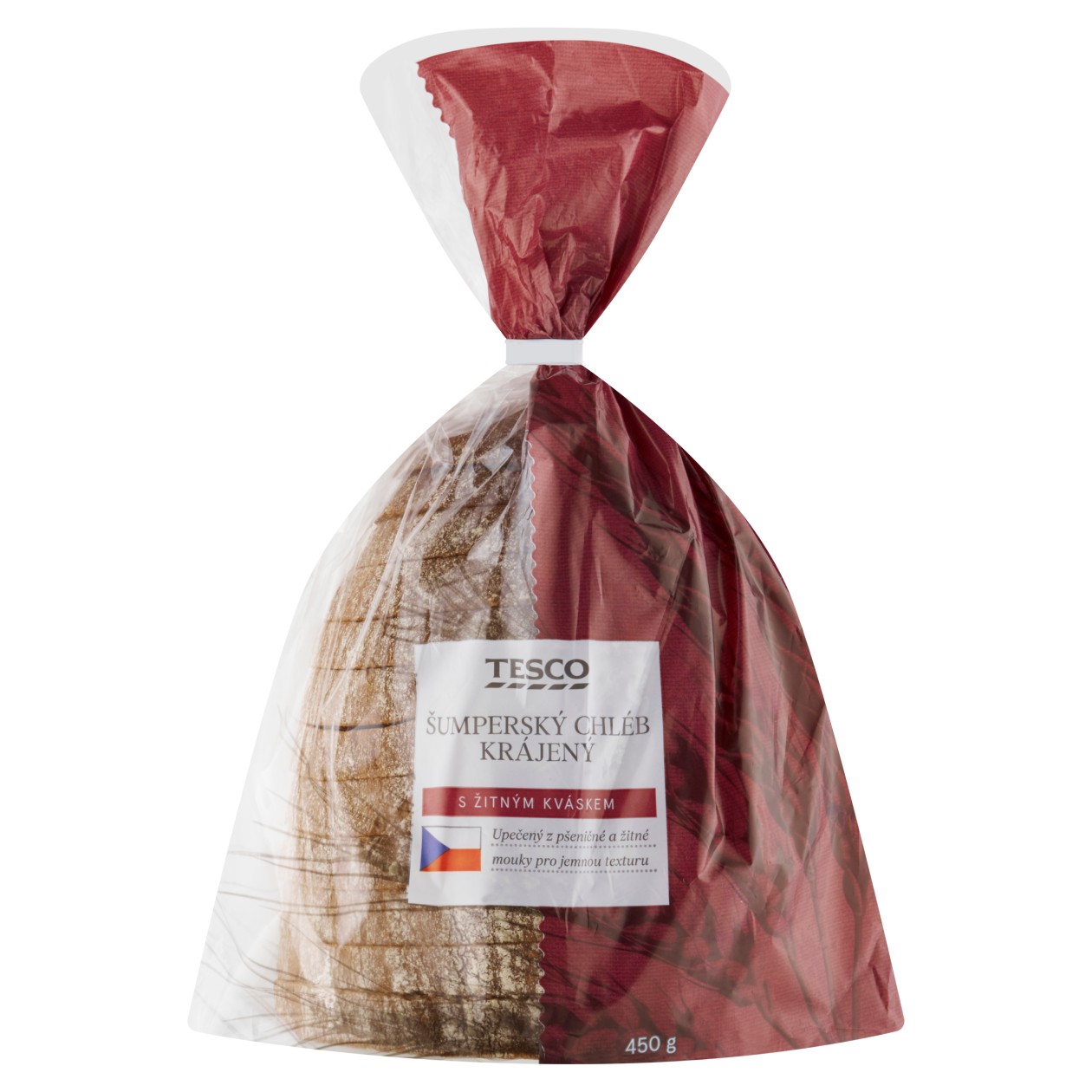 Tesco Šumperský Chléb Krájený 450g