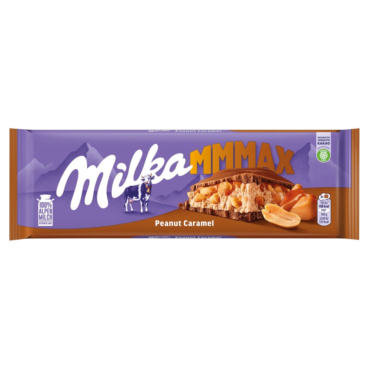 Milka Mmmax Peanut Caramel 276g