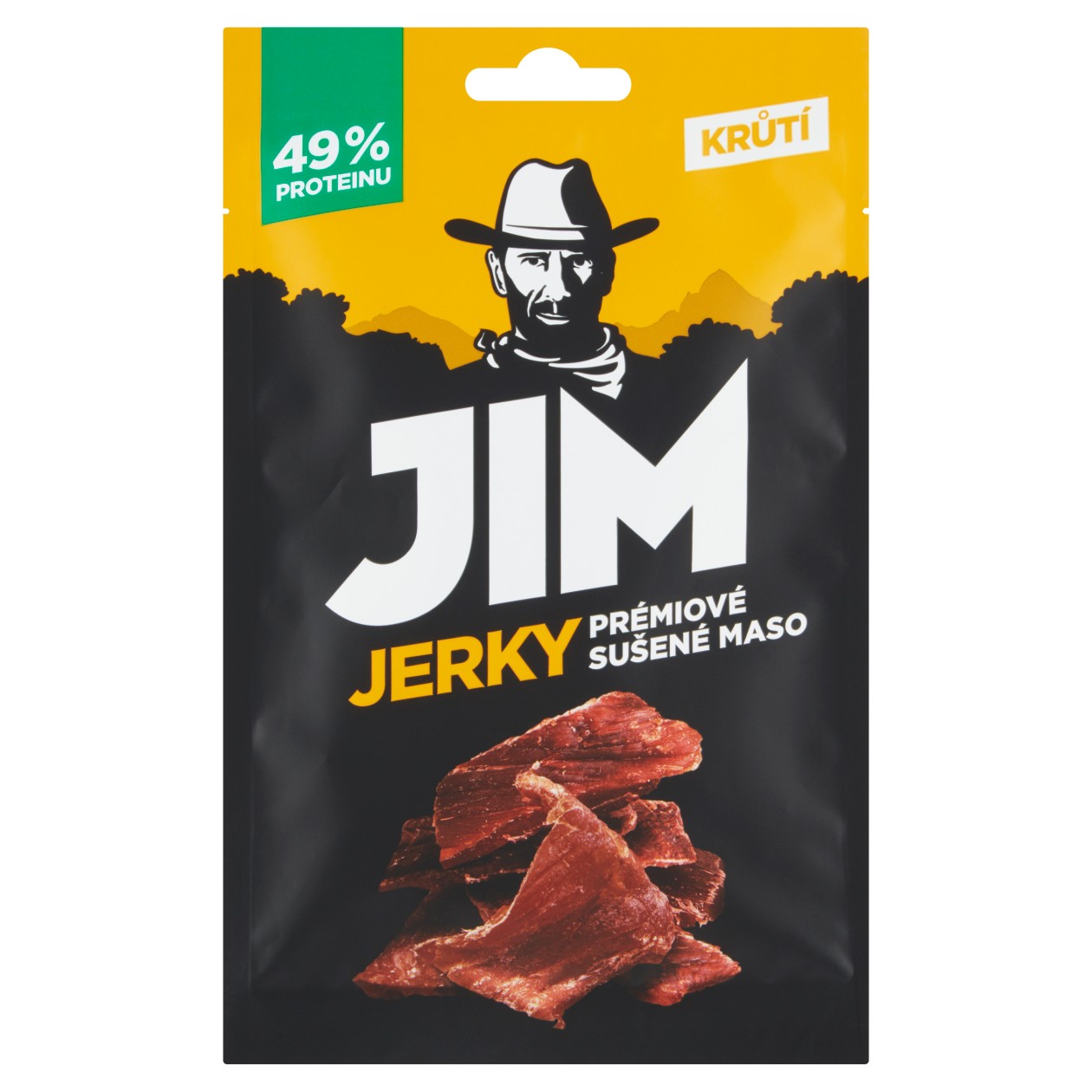 Jim Jerky Prémiové Sušené Maso Krůtí 23g