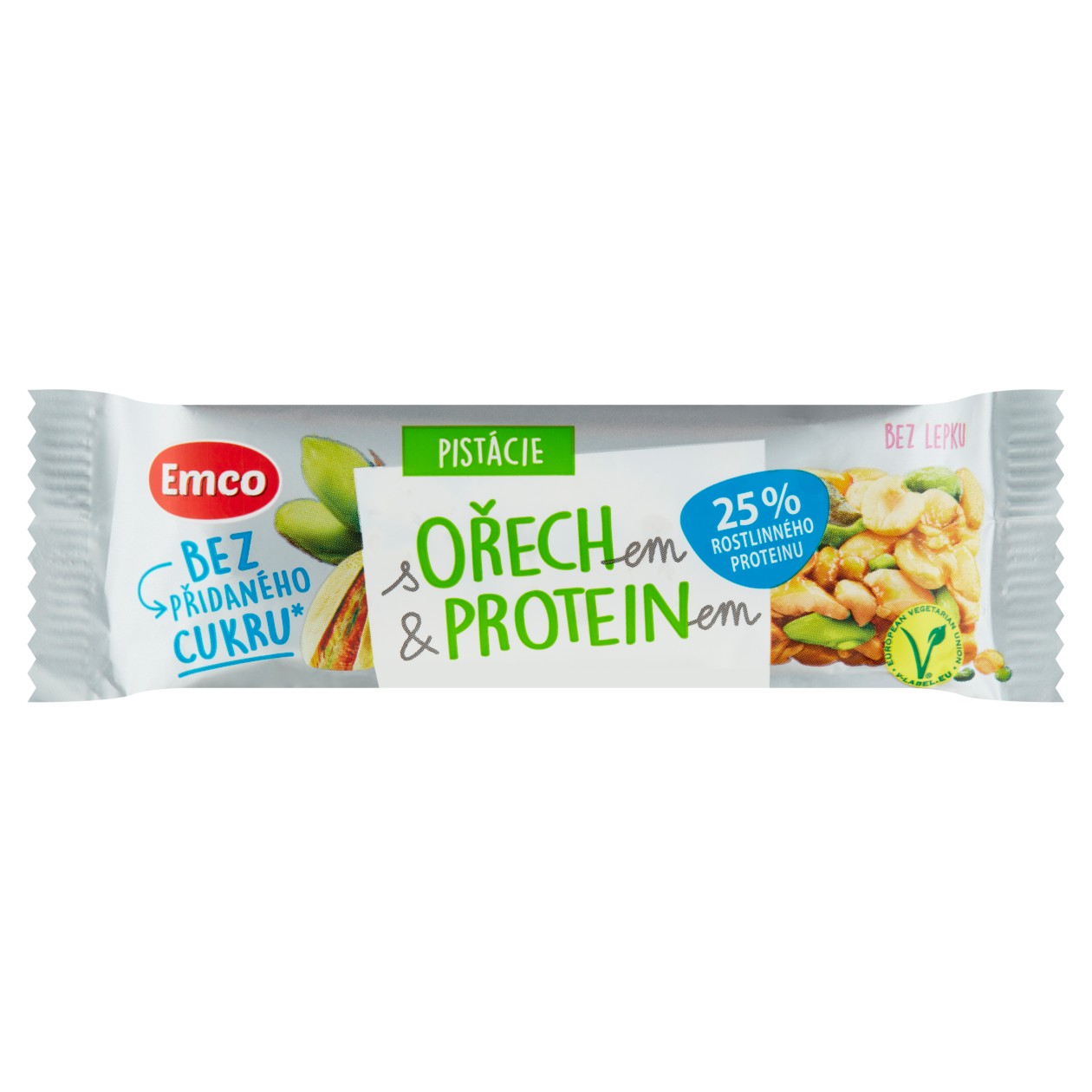 Emco Pistácie S Ořechem & Proteinem 35g
