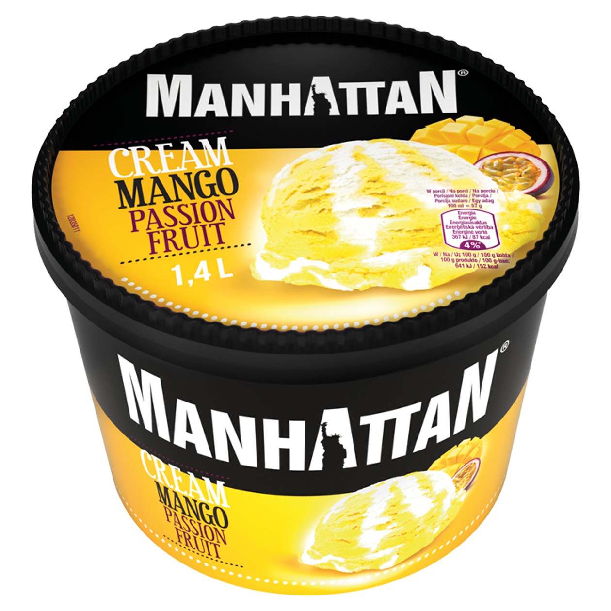 Manhattan Cream Mango Passion Fruit 1400Ml