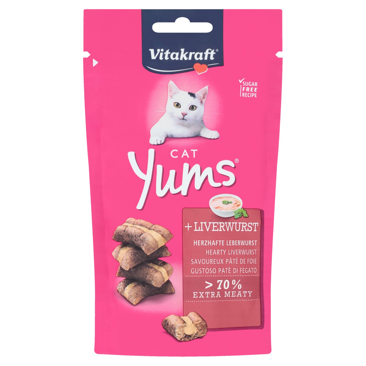 Vitakraft Cat Yums + Játrovka 40g