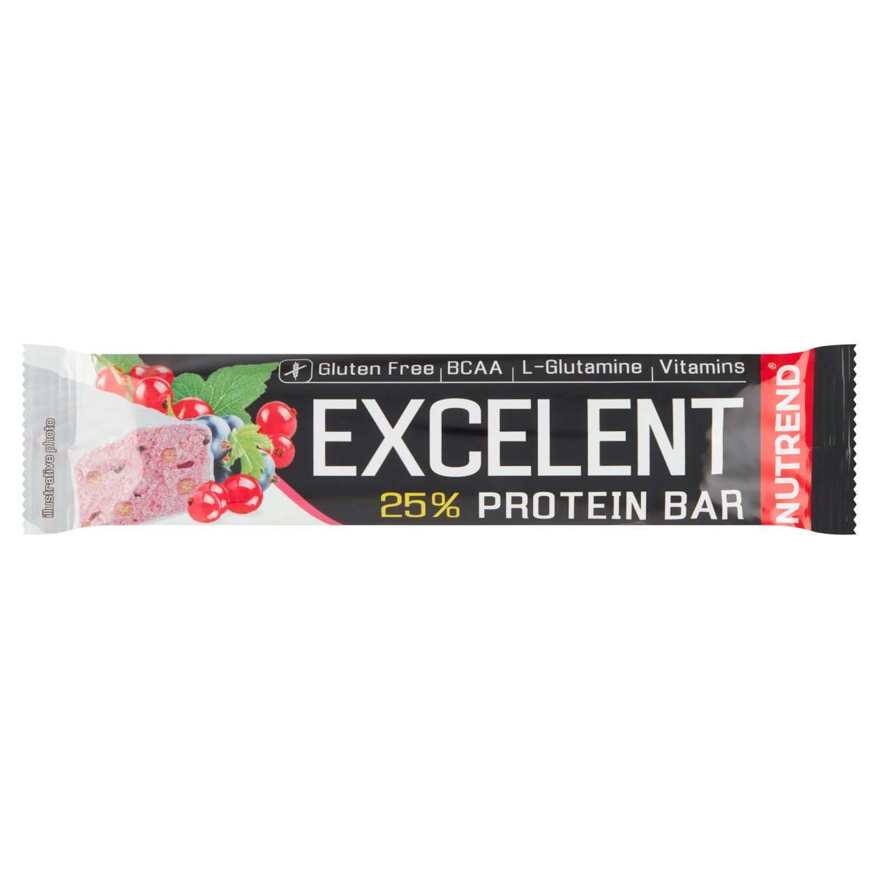 Nutrend Excelent Protein Bar Příchuť Černý Rybíz S Brusinkami 85g