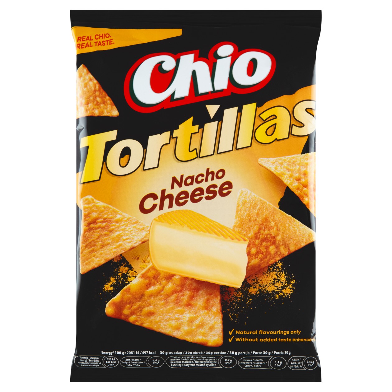 Chio Tortillas Kukuřičný Snack S Příchutí Sýru 110g
