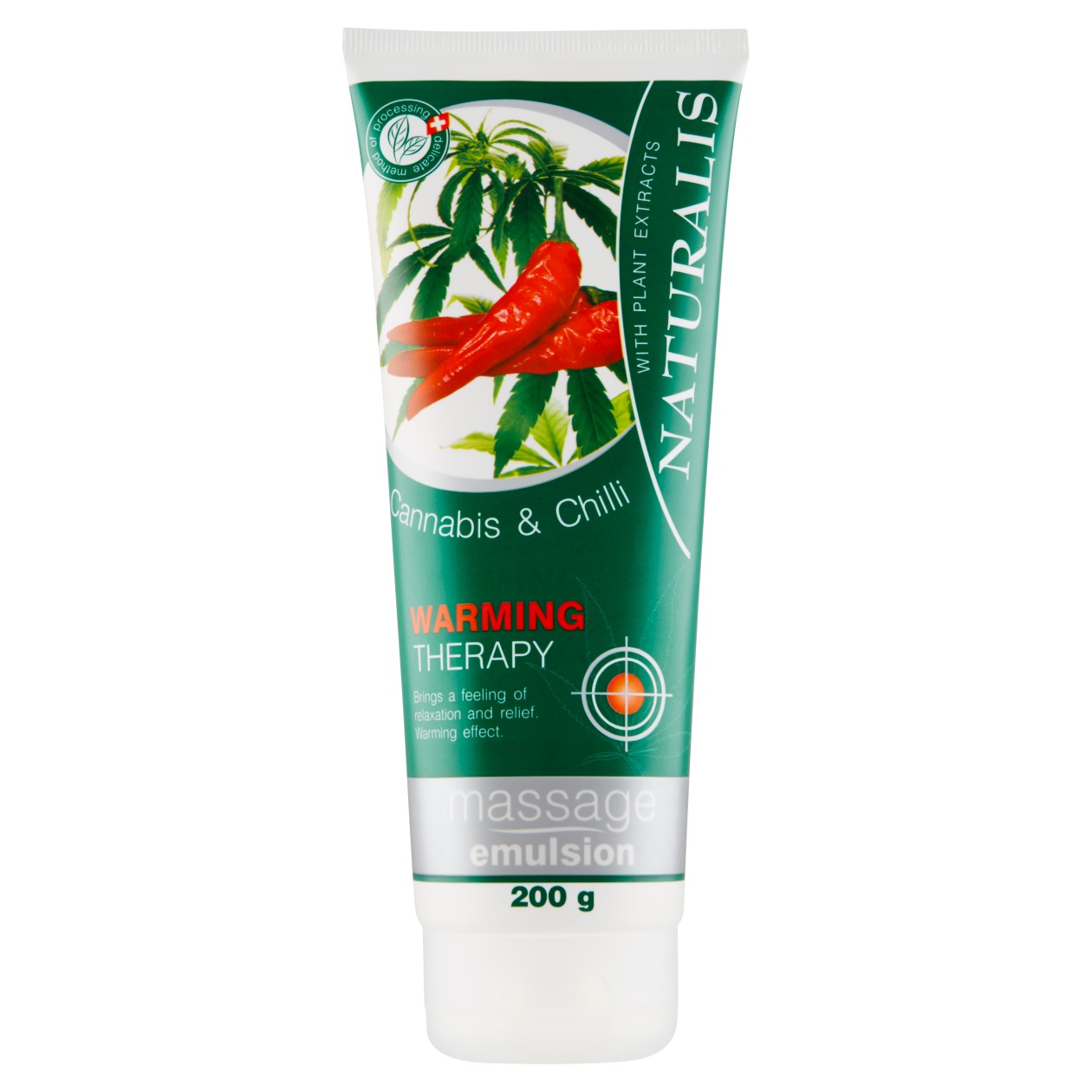 Naturalis Cannabis & Chilli Masážní Emulze 200g