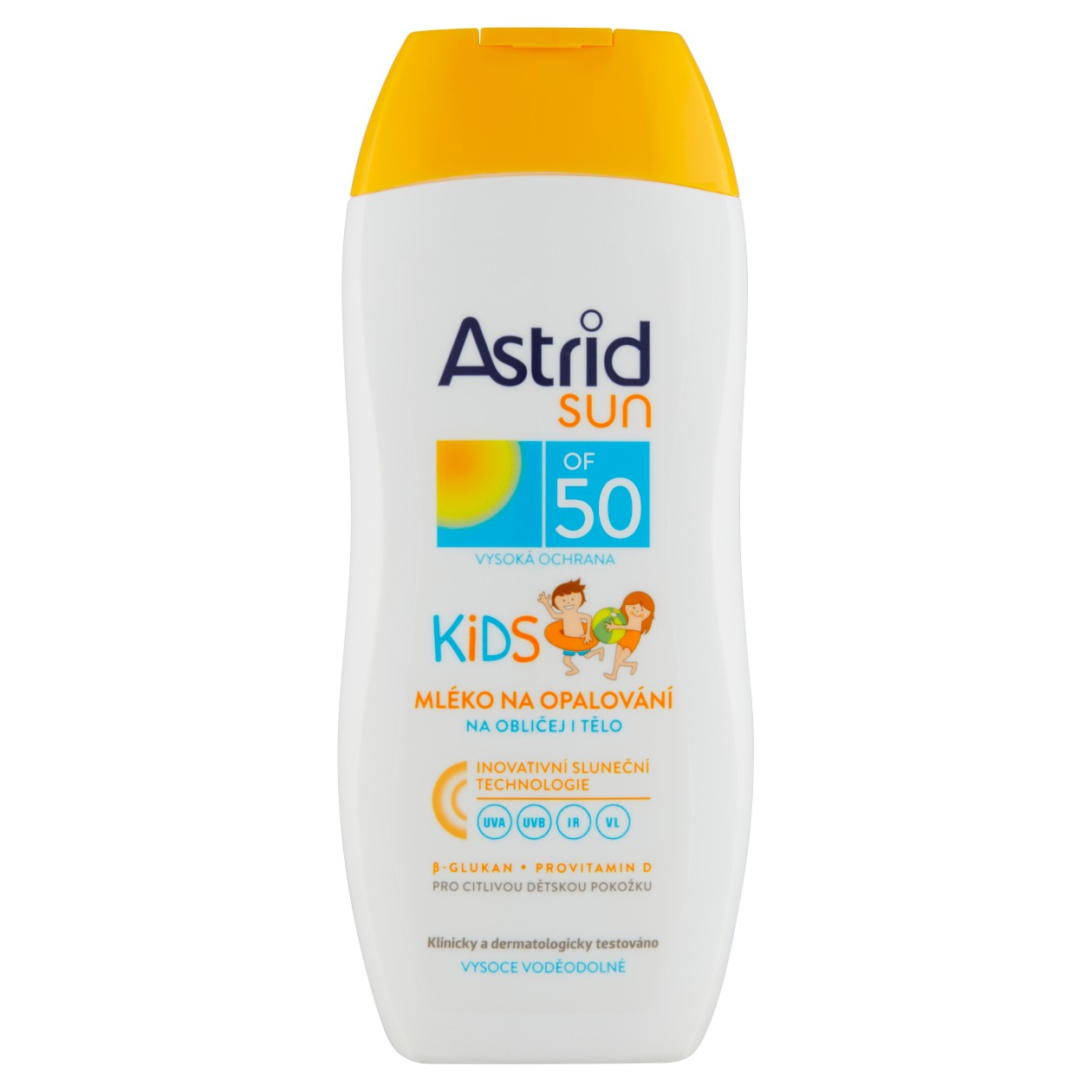 Astrid Sun Dětské mléko Na Opalování Of 50 200Ml