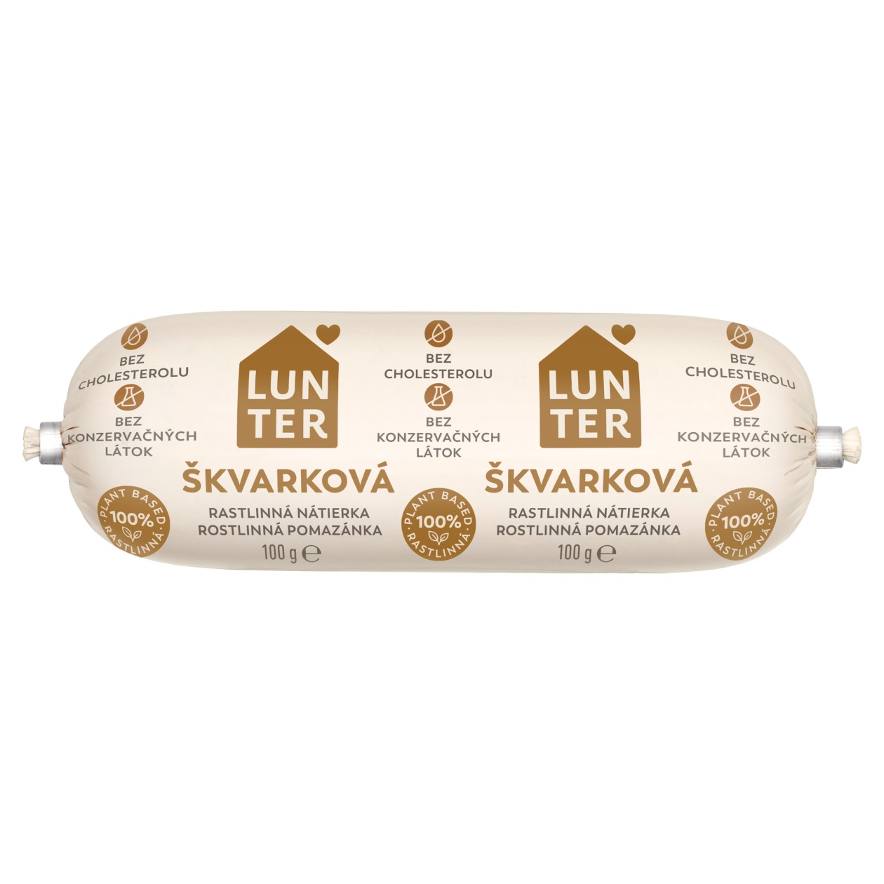 Lunter Škvarková Rostlinná Pomazánka 100g