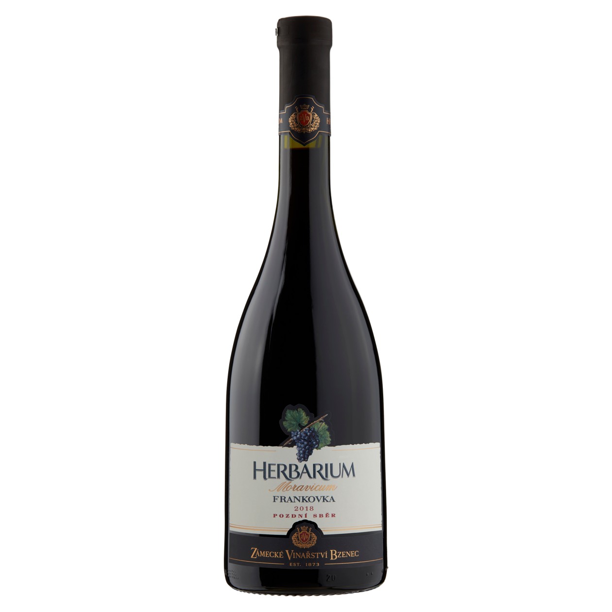 Zámecké Vinařství Bzenec Herbarium Moravicum Frankovka Pozdní Sběr Suché Červené Víno 0,75L