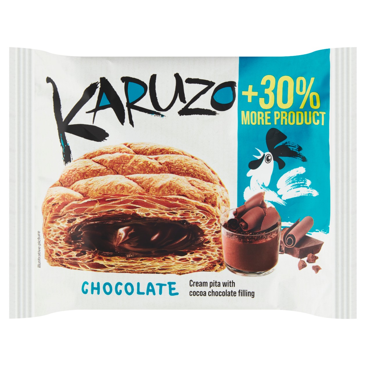 The Bakers Karuzo Pita Z Listového Těsta S Kakaovo-Čokoládovou Náplní 82g