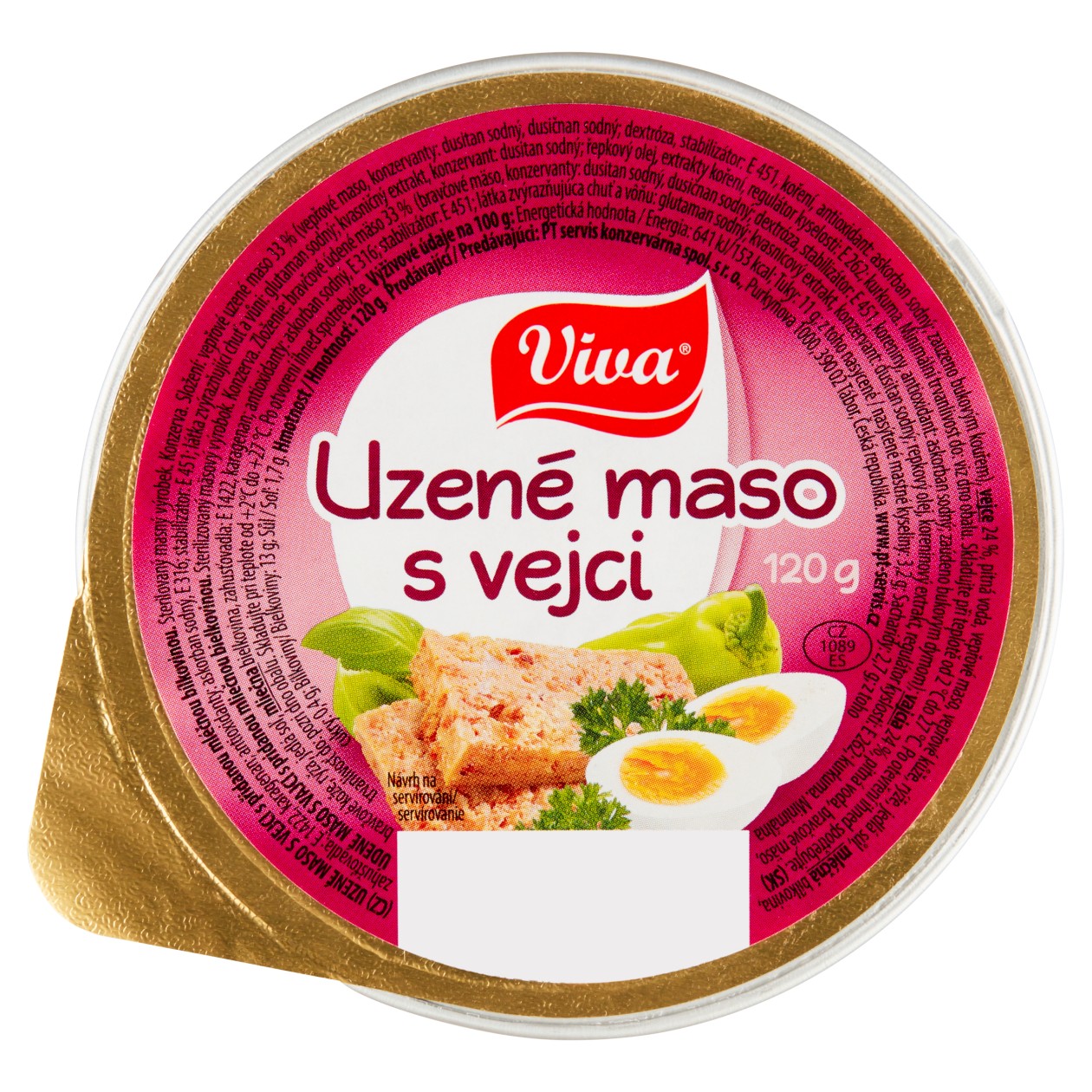 Viva Uzené Maso S Vejci 120g