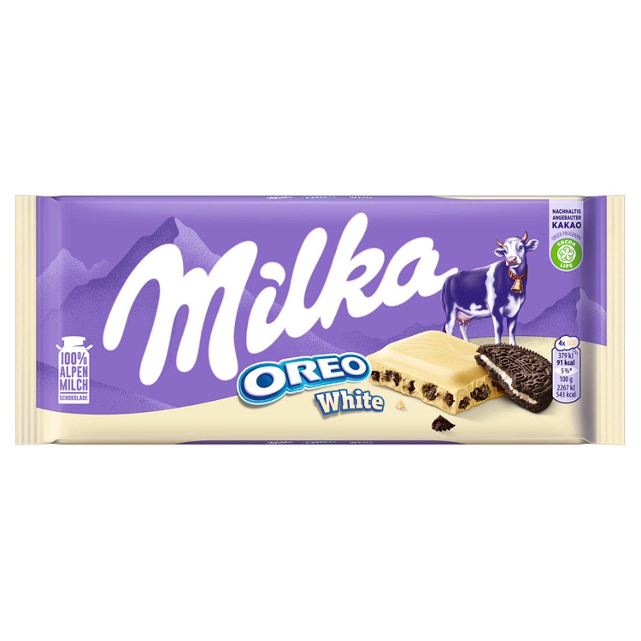 Milka Oreo White 100g