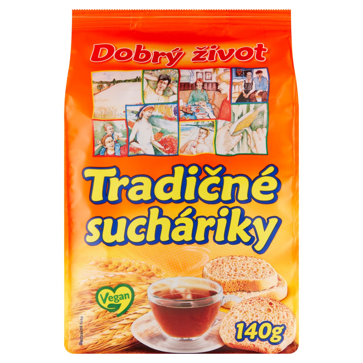 Dobrý Život Tradiční Suchárky 140g