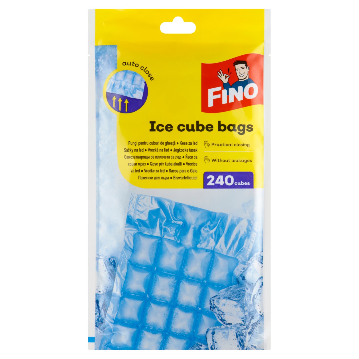 Fino Sáčky Na Led 240 Kostek 10 Ks