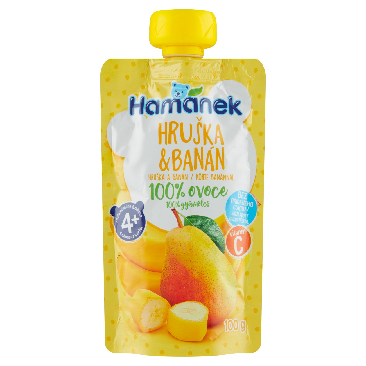 Hamánek Hruška & Banán 100g
