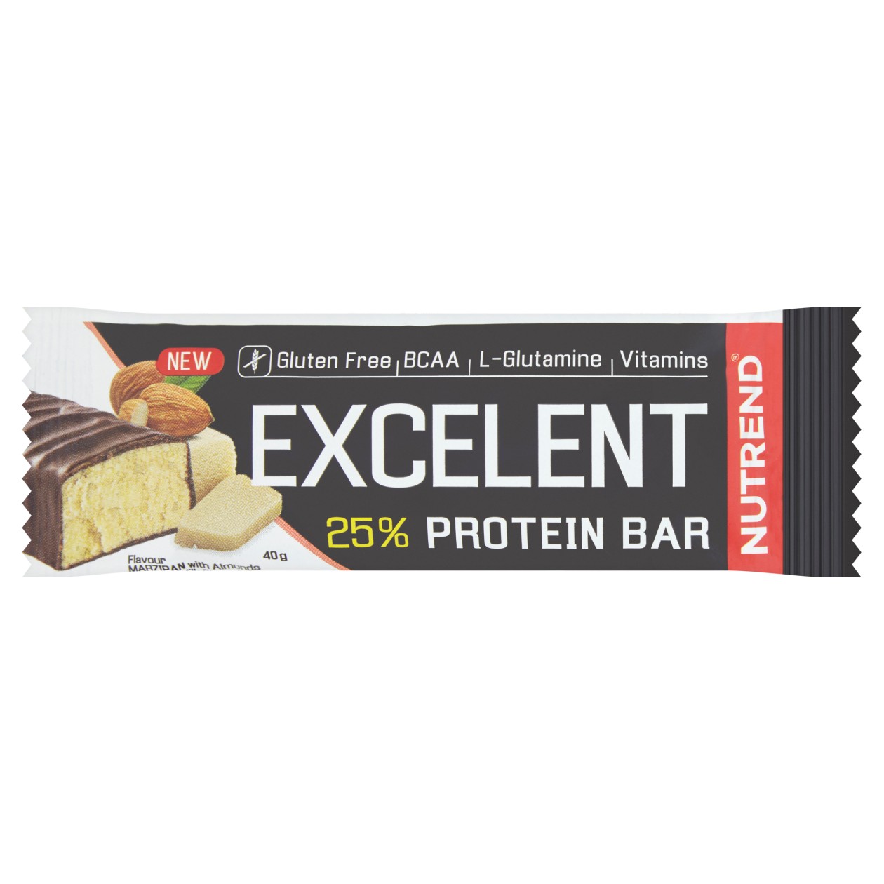 Nutrend Excelent Protein Bar Marzipan Flavour With Almonds 40g
