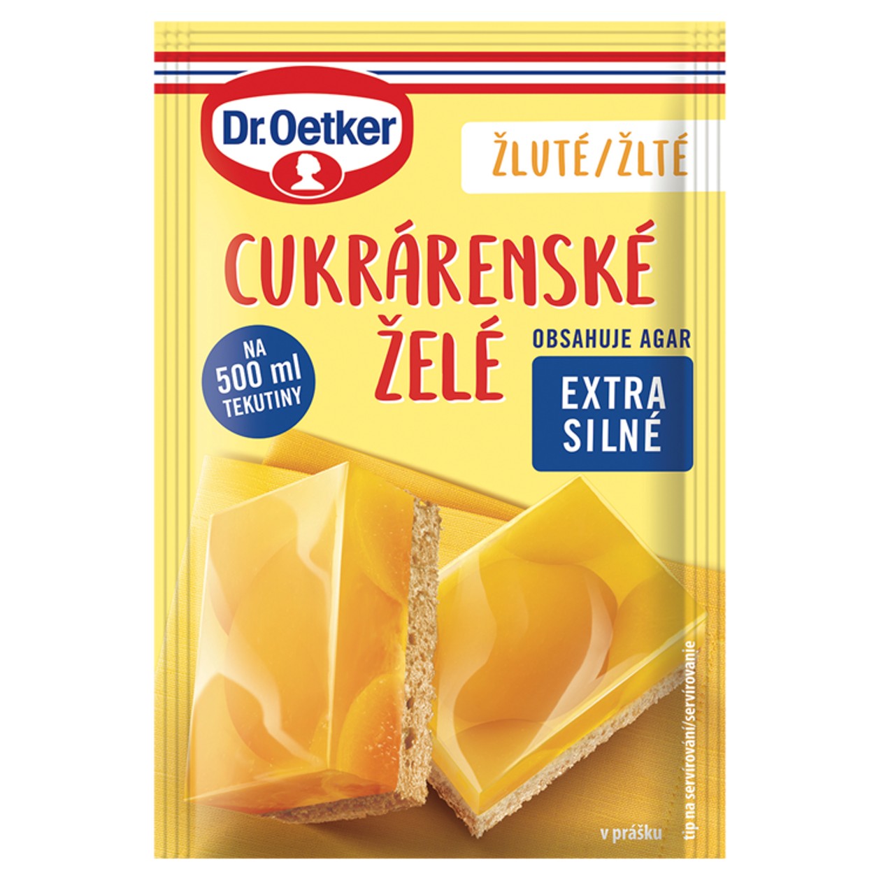 Dr. Oetker Cukrárenské Želé Žluté 10g