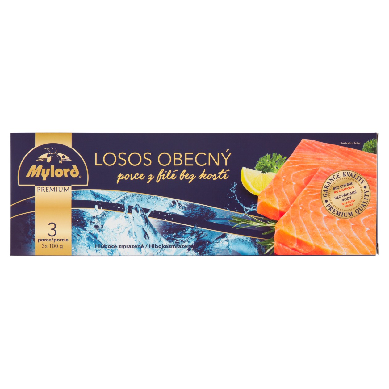 Mylord Premium Losos Obecný Porce Z Filé Bez Kostí 3 X 100g (300g)
