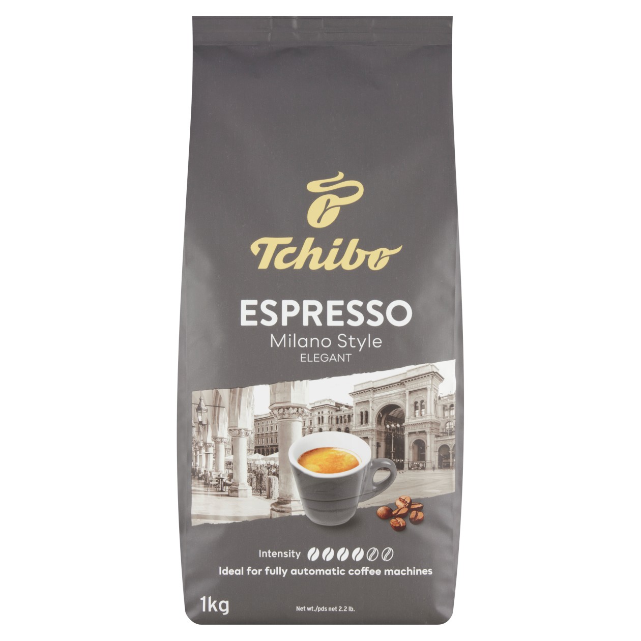 Tchibo Espresso Milano Style Pražená Zrnková Káva 1000g