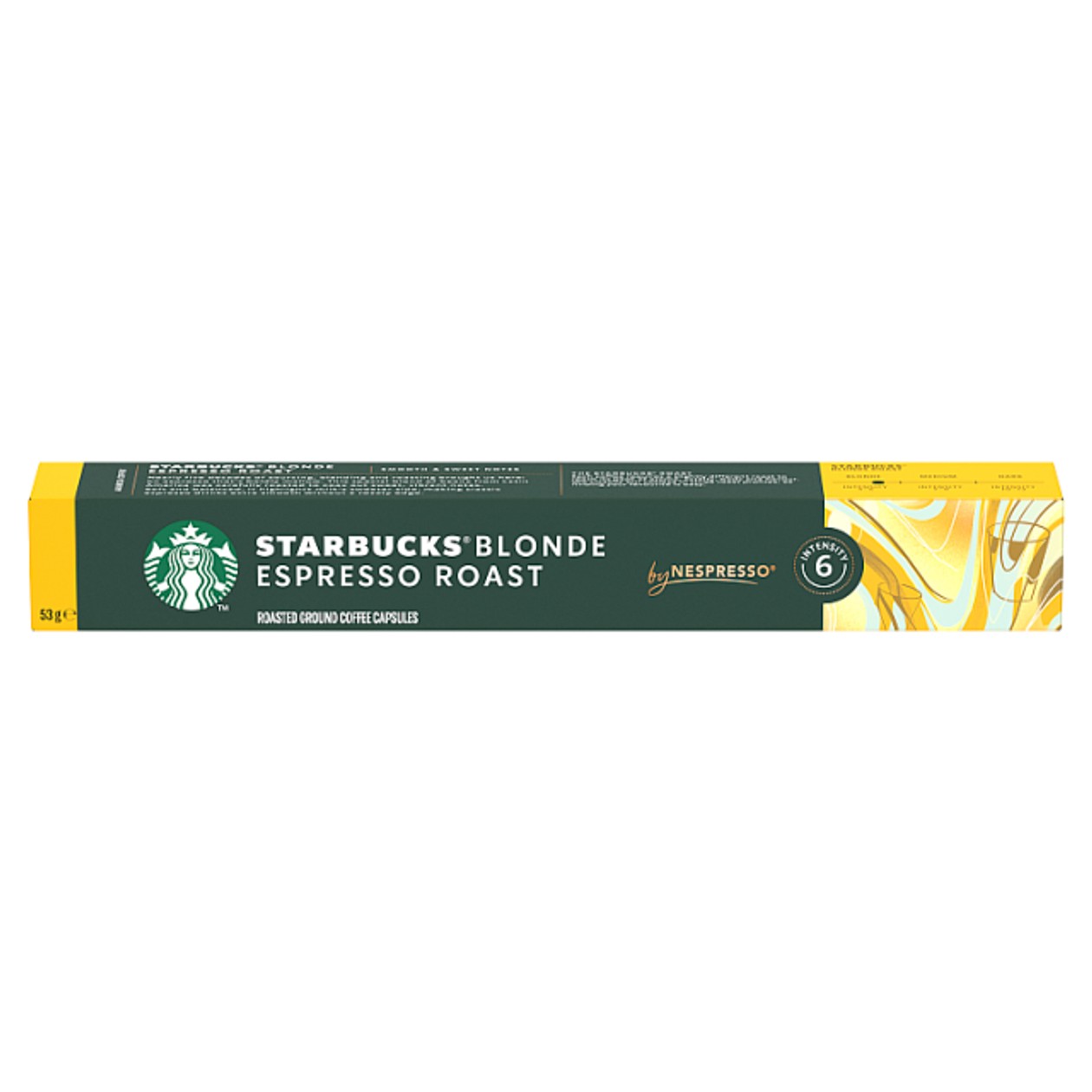 Starbucks® By Nespresso® Blonde Espresso Roast - Kávové Kapsle - 10 Kapslí V Balení