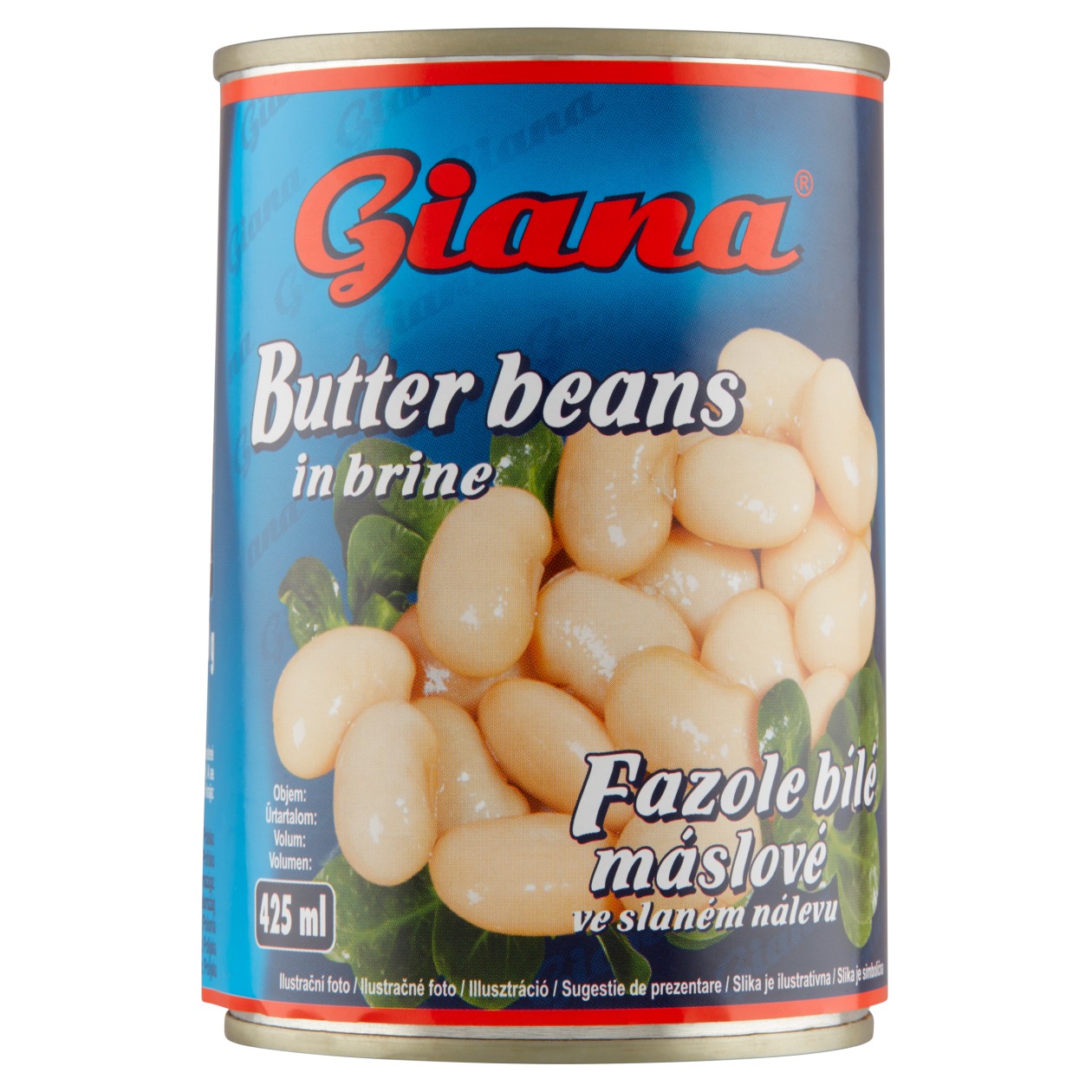 Giana Fazole Bílé Máslové Ve Slaném Nálevu 400g