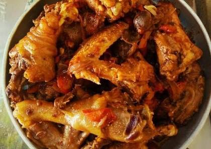 Kuku Kienyeji Wet Fry