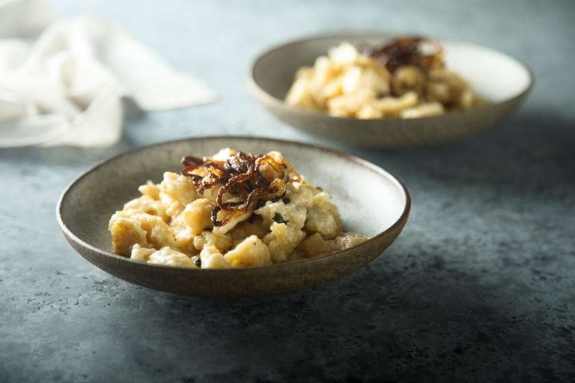 Mashed potatoes with truffles