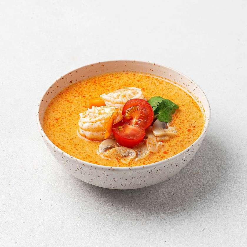 Zupa Tom Yam z Krewetkami