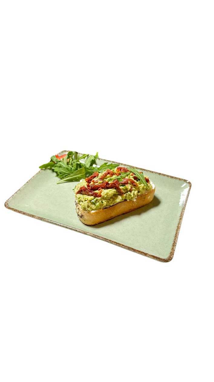 Bruschetta with guacamole