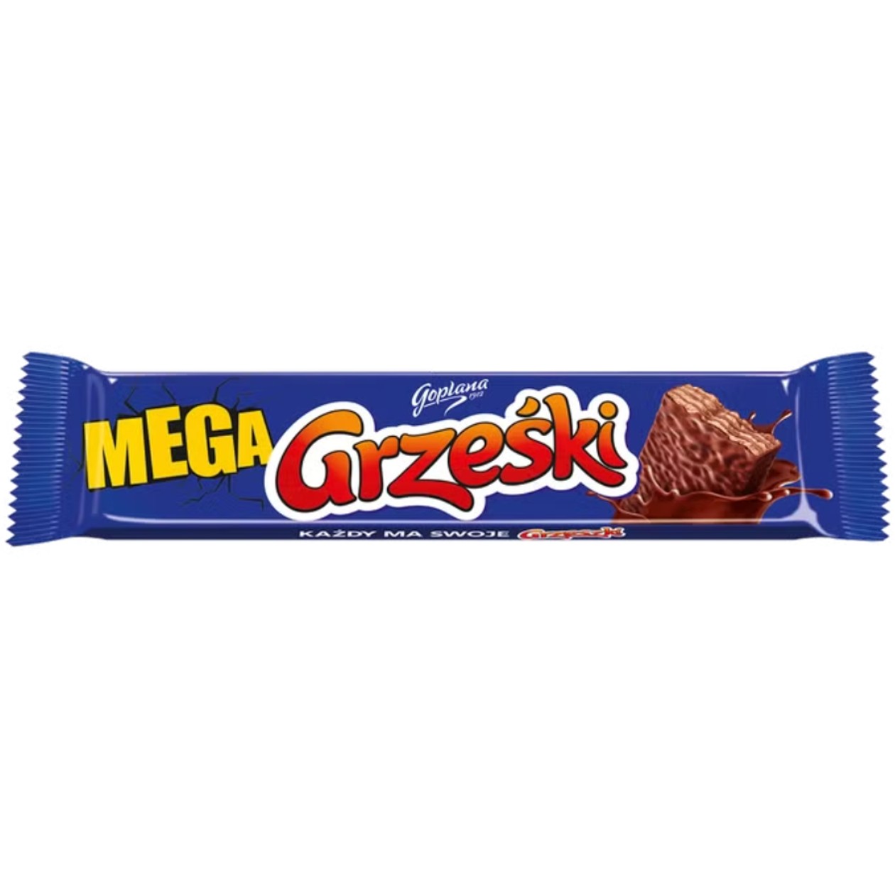 Grześki Mega Kakaowe w Czekoladzie 48g (expires soon)