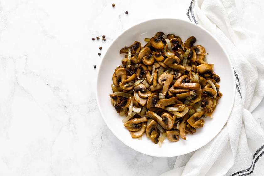 Sautéed mushrooms
