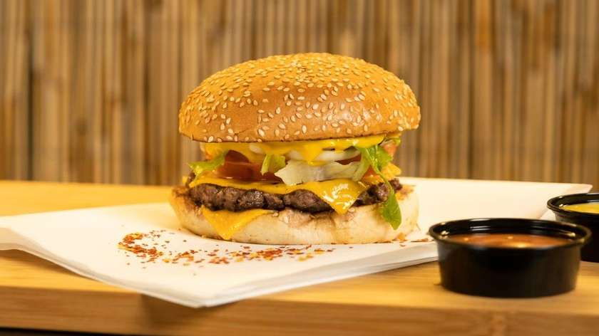 Homemade House Burger