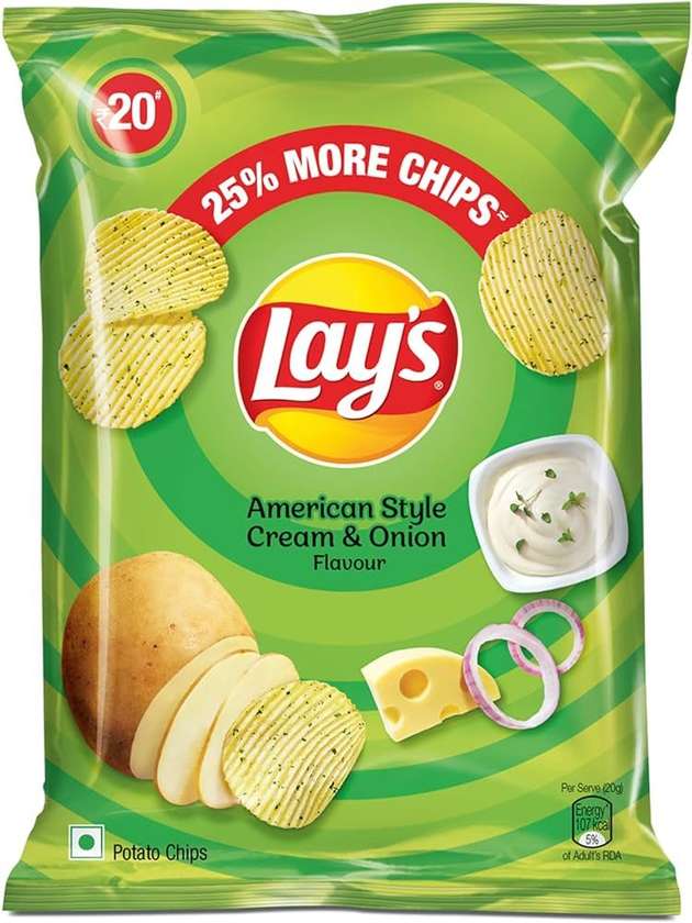 Lay,s American Style Cream&Onion