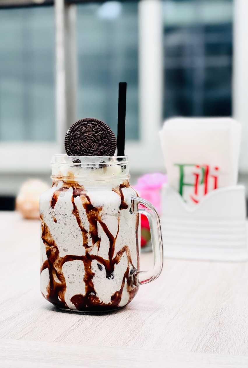 Oreo milkshake