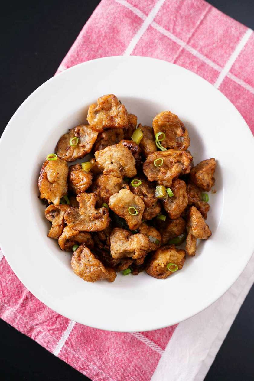 Mushroom Chilli