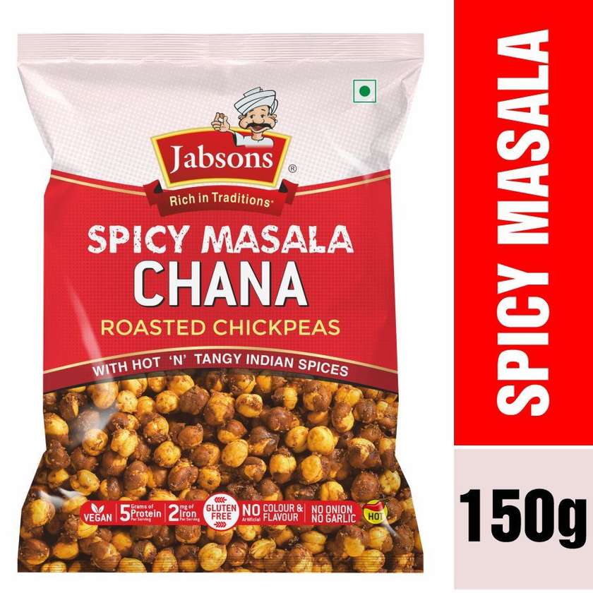 Jabsons Spicy Masala Chana 150g