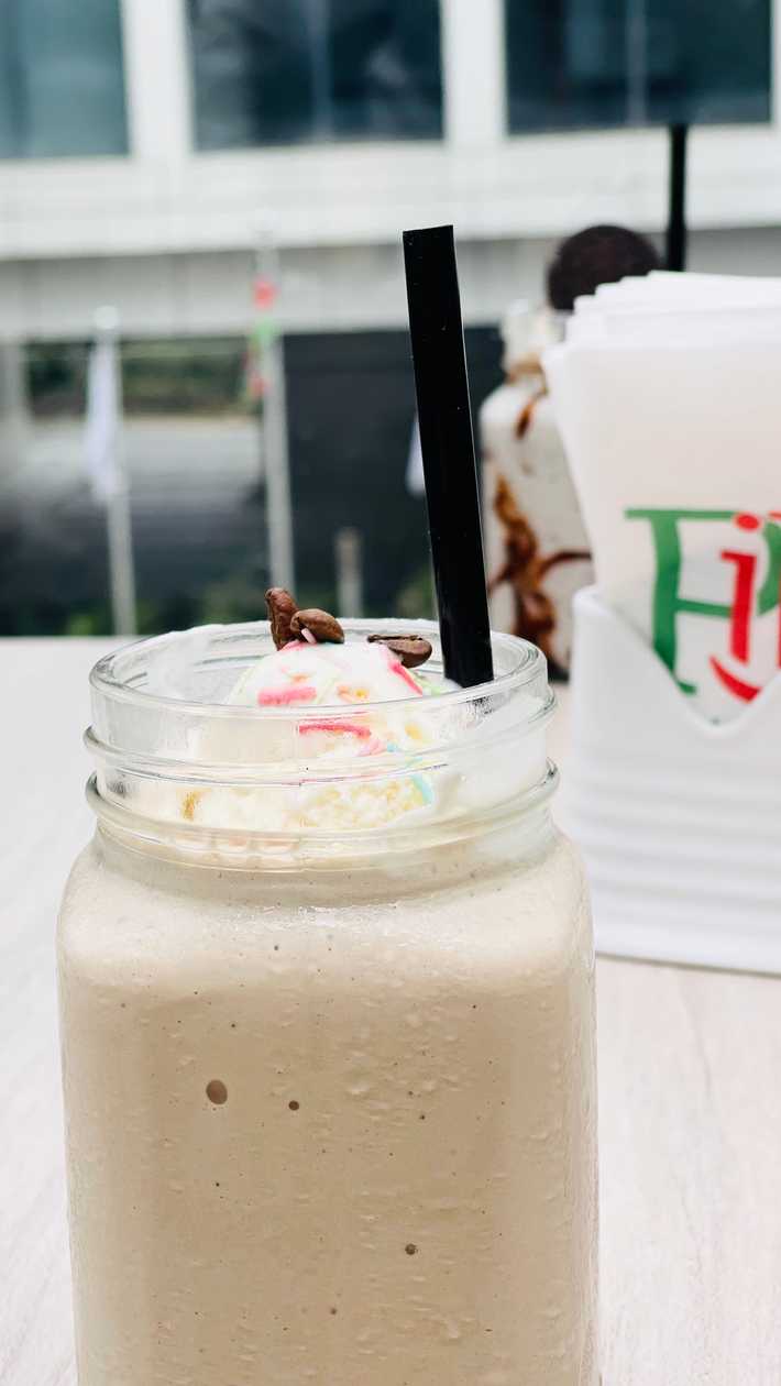 Espresso milkshake